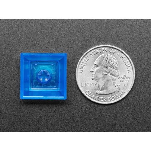 Durchsichtige Blaue DSA Keycaps für MX-kompatible Schalter, 10er-Pack Durchsichtige Blaue DSA Keycaps für MX-kompatible Schalter, 10er-Pack