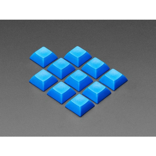 Blaue DSA Keycaps für MX-kompatible Schalter, 10er-Pack Blaue DSA Keycaps für MX-kompatible Schalter, 10er-Pack