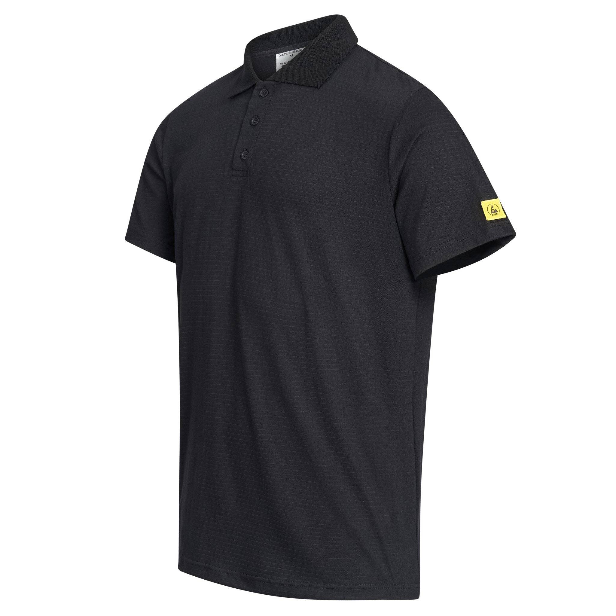 ESD-Poloshirt, schwarz, 150g/m², XXL