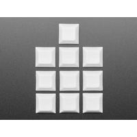 Weiße DSA Keycaps für MX-kompatible Schalter, 10er-Pack Weiße DSA Keycaps für MX-kompatible Schalter, 10er-Pack