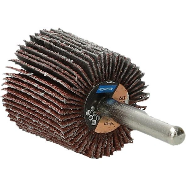 Fächerschleifer m.Schaft R207Plus 30x30x6 P60 Fächerschleifer m.Schaft R207Plus 30x30x6 P60