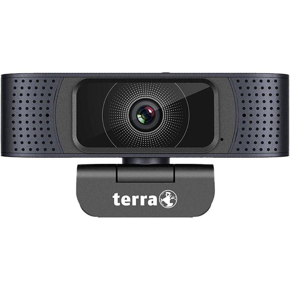 TERRA Webcam Slide 2 mit Schieber C1919 Full-HD Auto Focus Stereo MicMP