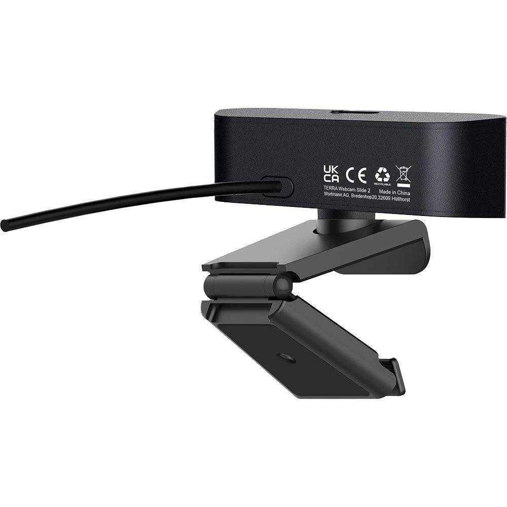 TERRA Webcam Slide 2 mit Schieber C1919 Full-HD Auto Focus Stereo MicMP