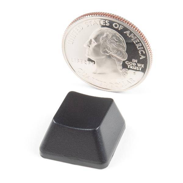 Keycap für Cherry MX Drucktaster, R2, schwarz