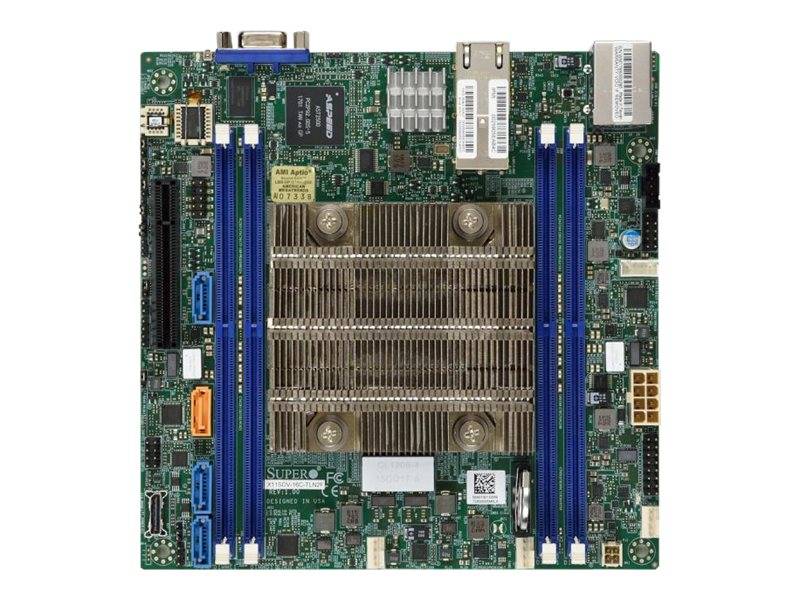 Supermicro X11SDV-8C-TP8F - Motherboard - FlexATX - Intel Xeon D-2146NT - USB 3.