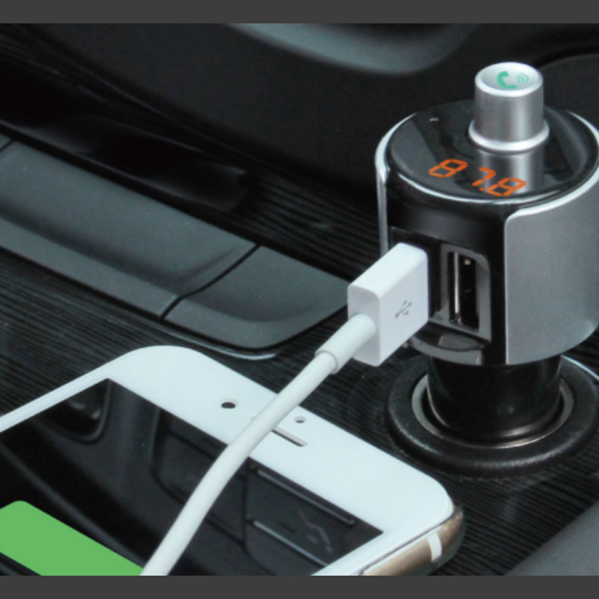 Kfz-Ladegerät XLayer 3.4A Dual USB Car Charger FM Transmitter