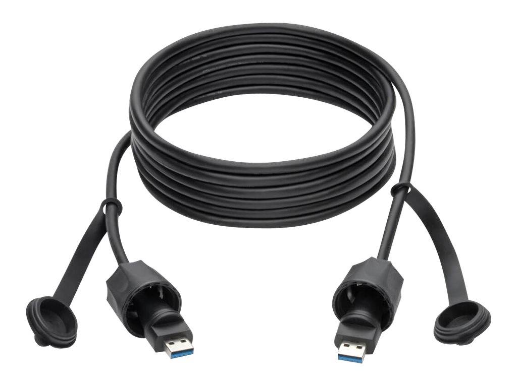 TRIPP - Eaton Tripp Lite Series USB 3.0 SuperSpeed A to A M/M Cable, Industrial - IP68, Shielded, 6 ft. (1.83 m)
