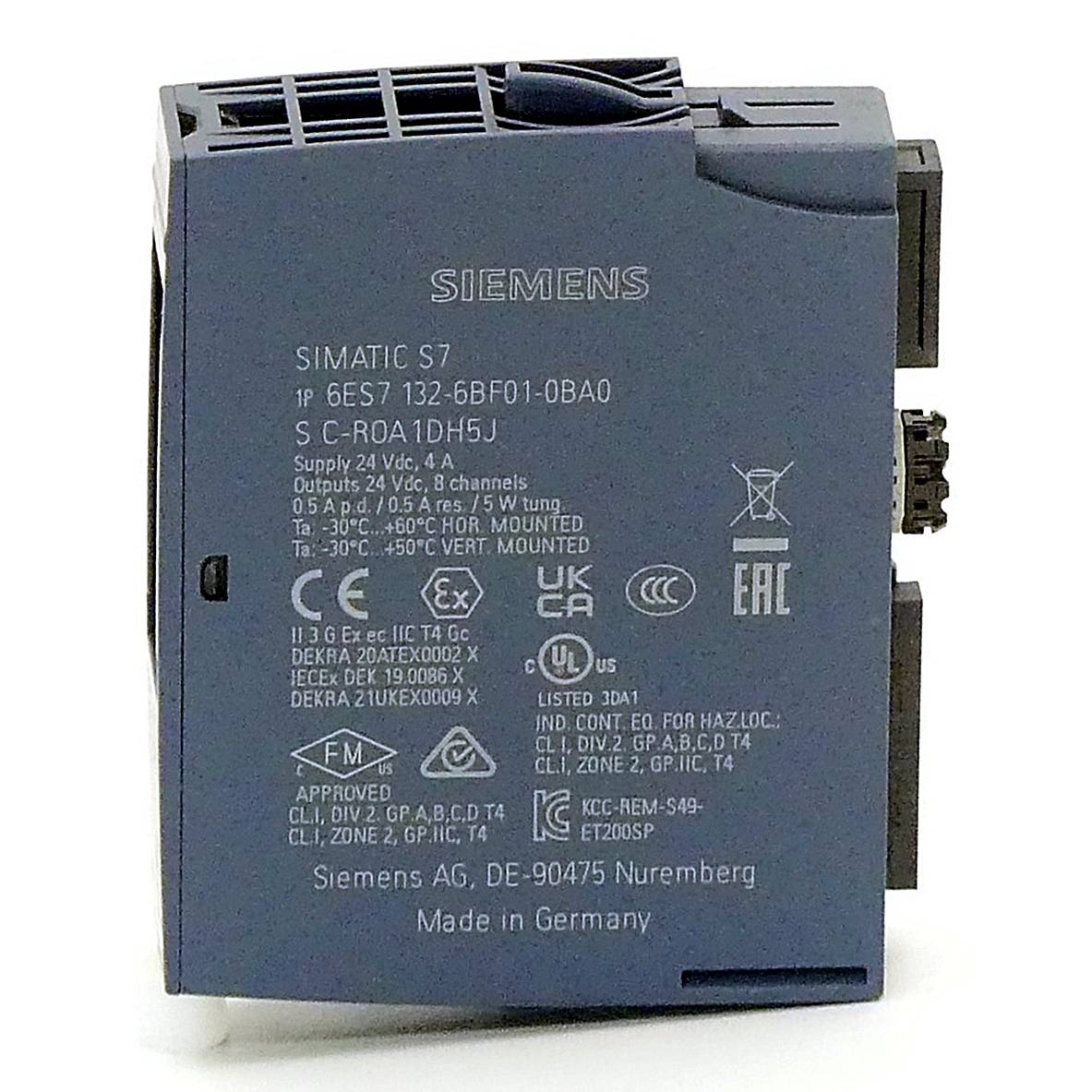Siemens SIMATIC ET 200SP Digitales Ausgangsmodul (6ES7132-6BF01-0BA0 )