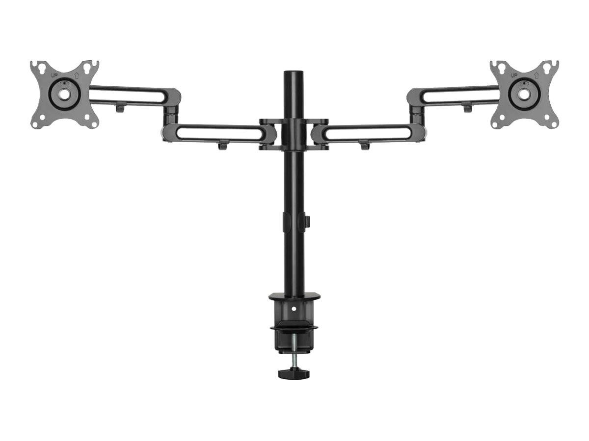 Eaton Tripp Lite Series Flex arm dual desk mount for 13 - 27"" screens up to 17.6 lbs per screen - Befestigungskit - Voll