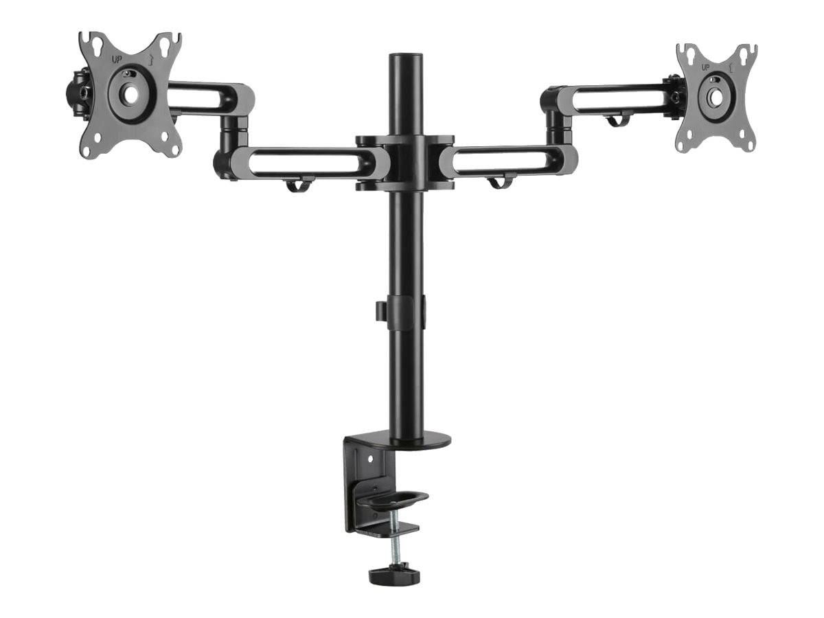 Eaton Tripp Lite Series Flex arm dual desk mount for 13 - 27"" screens up to 17.6 lbs per screen - Befestigungskit - Voll