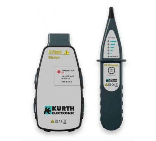Kurth Elektro-Leitungssucher-Kit für spannungsführende Leitungen KE601