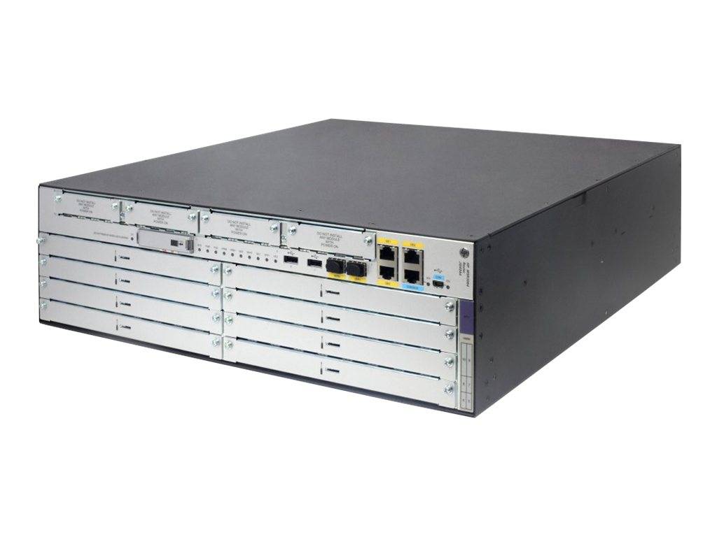 HPE MSR3064 - Router - GigE - an Rack montierbar - Power over Ethernet - Rack-Mo