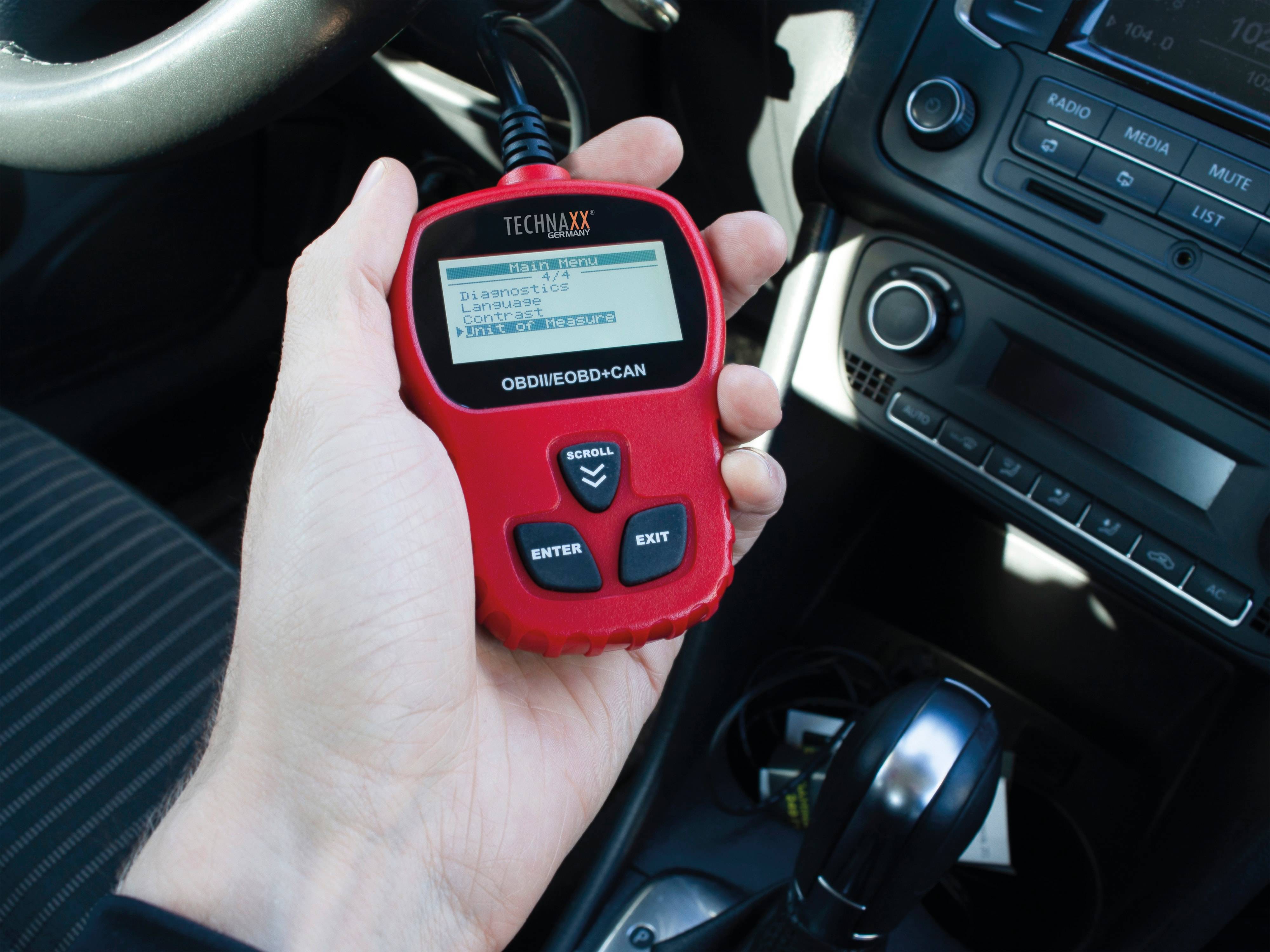 TECHNAXX Diagnosegerät OBD ll Scanner TX-184