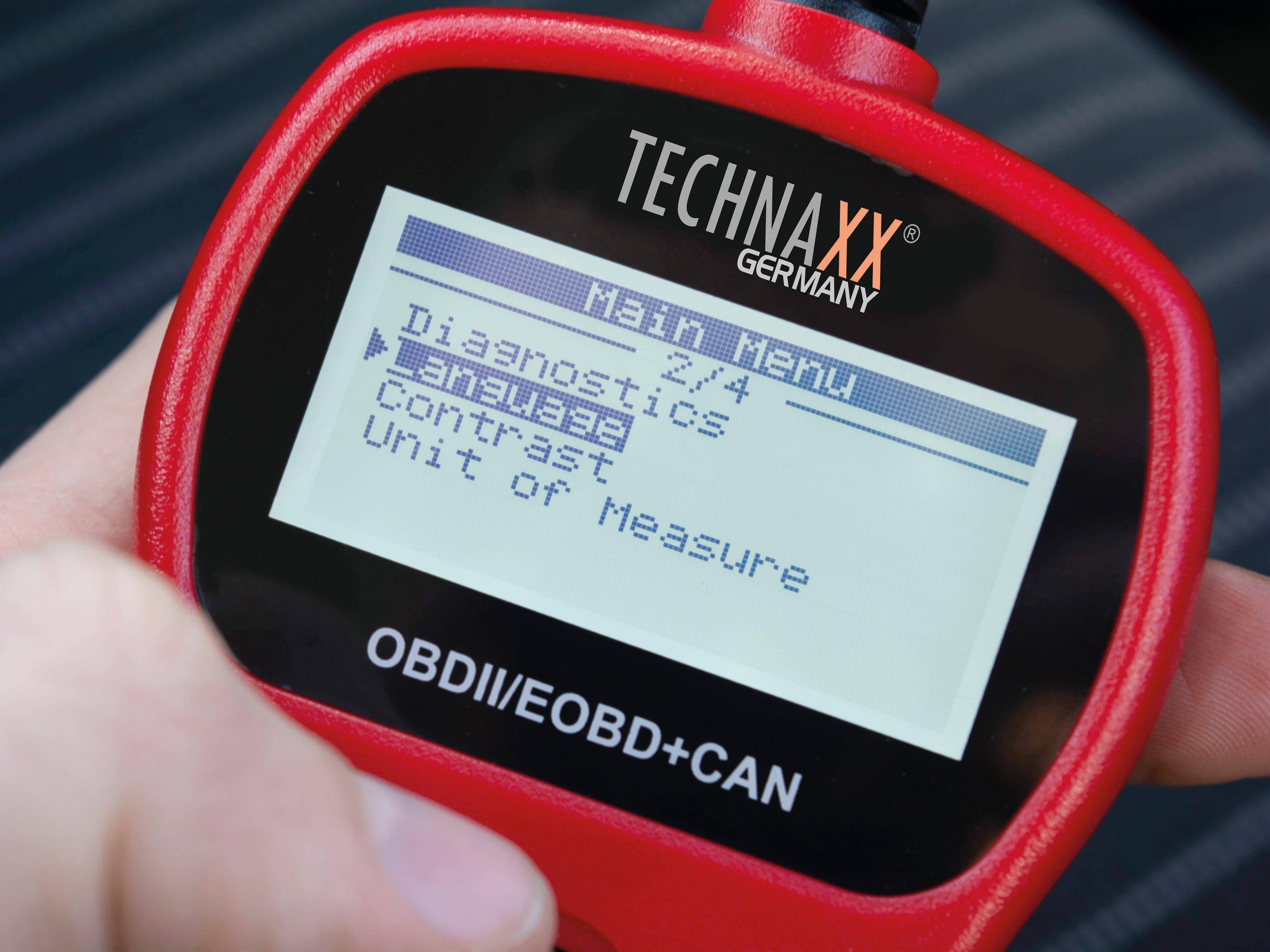 TECHNAXX Diagnosegerät OBD ll Scanner TX-184