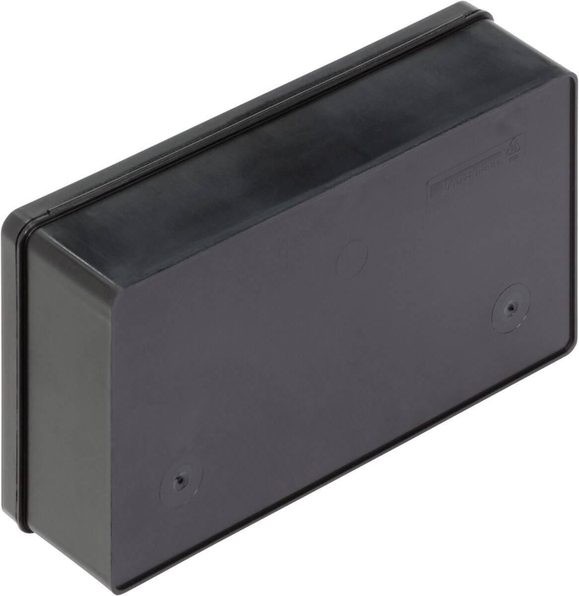 ESD Scharnierdose FTB MC, schwarz, 225 x 125 x 60 mm