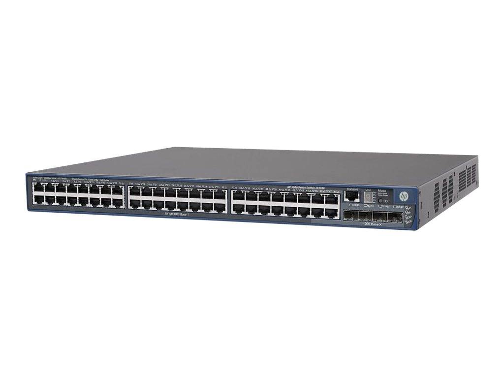 HPE 5500-48G SI Switch - Switch - L4 - managed - 48 x 10/100/1000 + 4 x Shared S