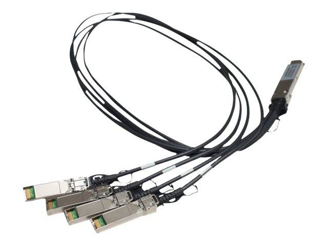 HPE X240 Direct Attach Copper Splitter Cable - Netzwerkkabel - SFP+ zu QSFP+ - 1