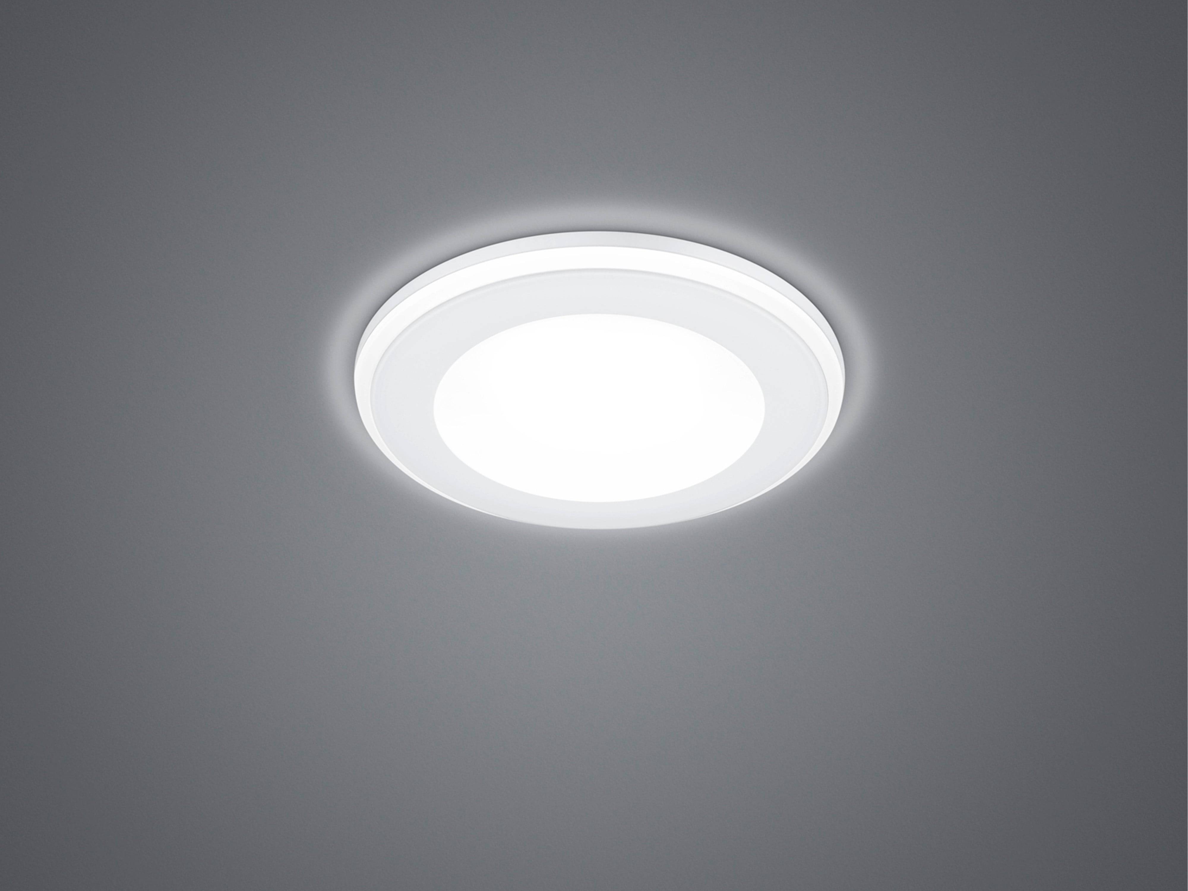 TRIO LED-Einbauleuchte Aura 652310131 weiß, 5 W, 450 lm, 3000 K