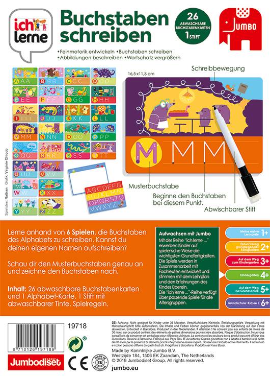 ich lerne Buchstaben schreiben, Lernspiel