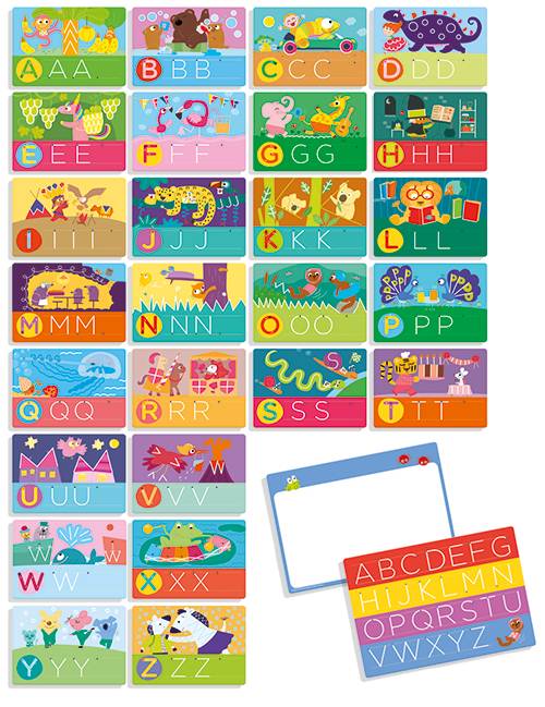 ich lerne Buchstaben schreiben, Lernspiel