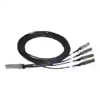 HPE X240 Direct Attach Copper Splitter Cable - Netzwerkkabel - SFP+ zu QSFP+ - 5 HPE X240 Direct Attach Copper Splitter Cable - Netzwerkkabel - SFP+ zu QSFP+ - 5