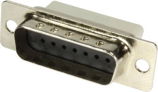 Ein Nahaufnahmebild eines USB Typ-C-Anschlusses, das seinen symmetrischen und abgerundeten Aufbau mit 24 kleinen Anschlüssen innerhalb des Metallgehäuses zeigt.