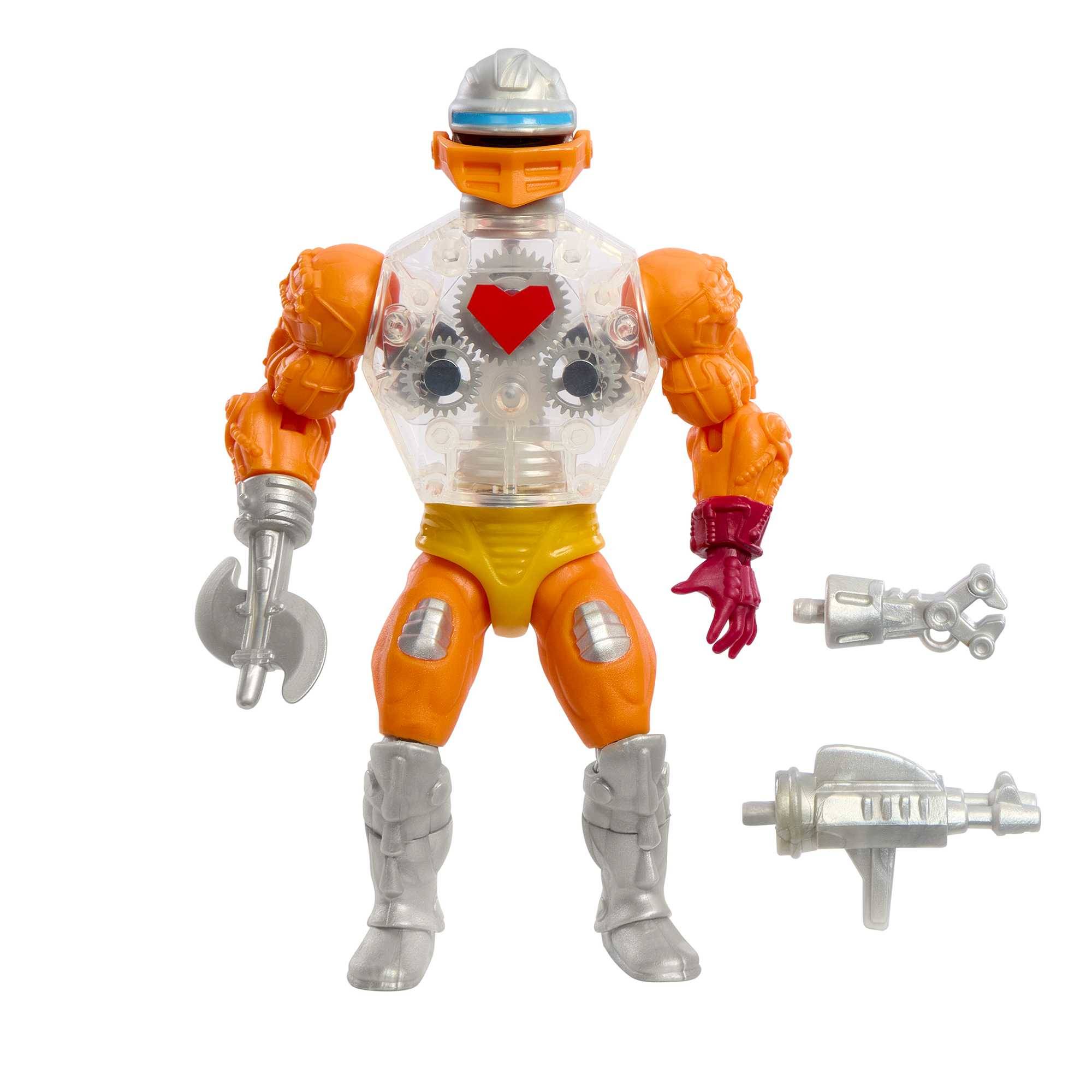 Masters of the Universe Origins Action Figur Mini Comic Roboto 14 cm
