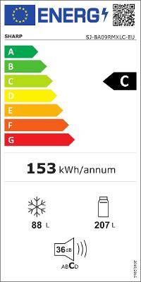 Sharp KühGefKo SJ-BA09RMXLC-EU B sr