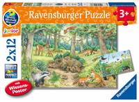 Ravensburger 05673, 12 Stück(e), Tiere, 3 Jahr(e)