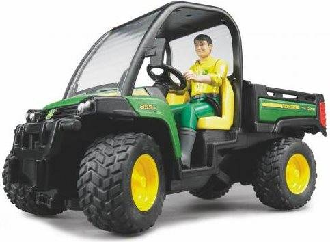 BRUDER John Deere Gator XUV 855D with driver