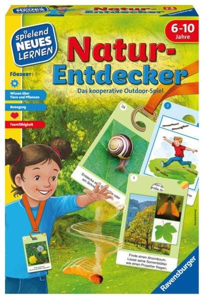 Ravensburger Natur-Entdecker - Kinderspiel ab 6 Jahren, Brettspiel, Lernen, 6 Jahr(e), 20 min