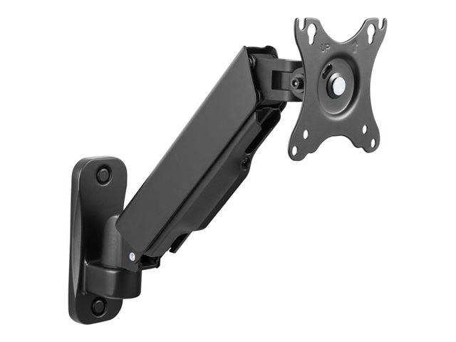 Equip 17"-32" Monitor-Wandhalterung - Armlänge: 334 mm - Schrauben - 9 kg - 43,2 cm (17 Zoll) - 81,3 cm (32 Zoll) - 100 x 100 mm - Schwarz