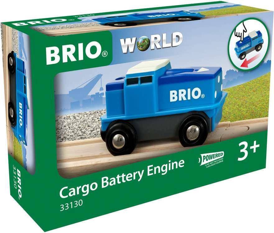 BRIO Blaue Batterie-Frachtlok