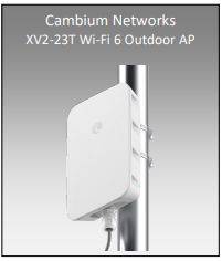 Cambium Networks Outdoor WiFi6 AP Omni XV2-23T - Access Point - 2,4 Gbps - Power