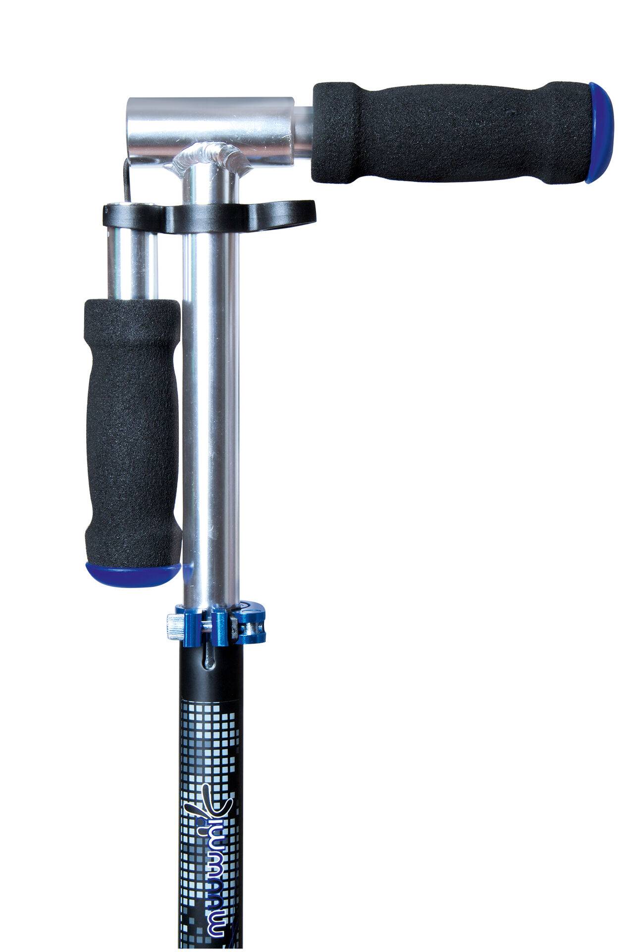 muuwmi Aluminium Scooter 200 mm schwarz-blau