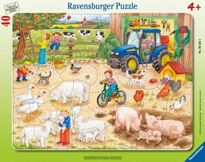 Puzzle Auf dem großen Bauernhof