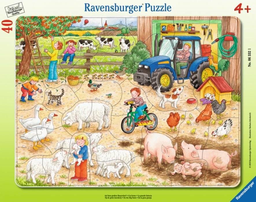 Puzzle Auf dem großen Bauernhof