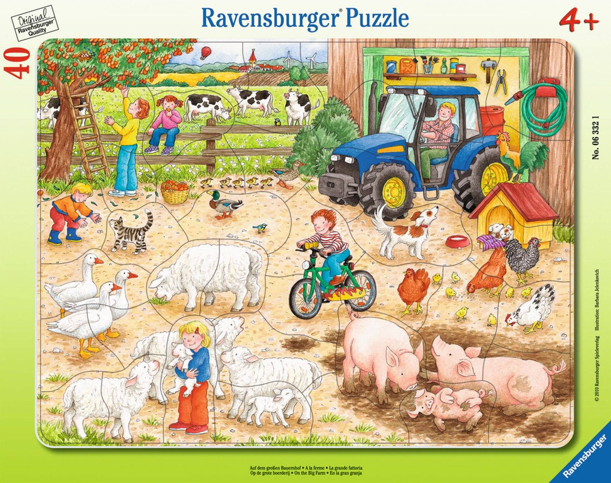 Puzzle Auf dem großen Bauernhof