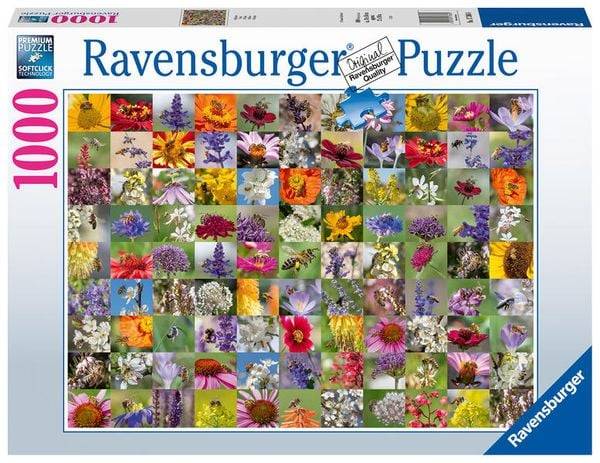 Ravensburger 99 Bienen, 1000 Stück(e), Flora & Fauna, 14 Jahr(e)