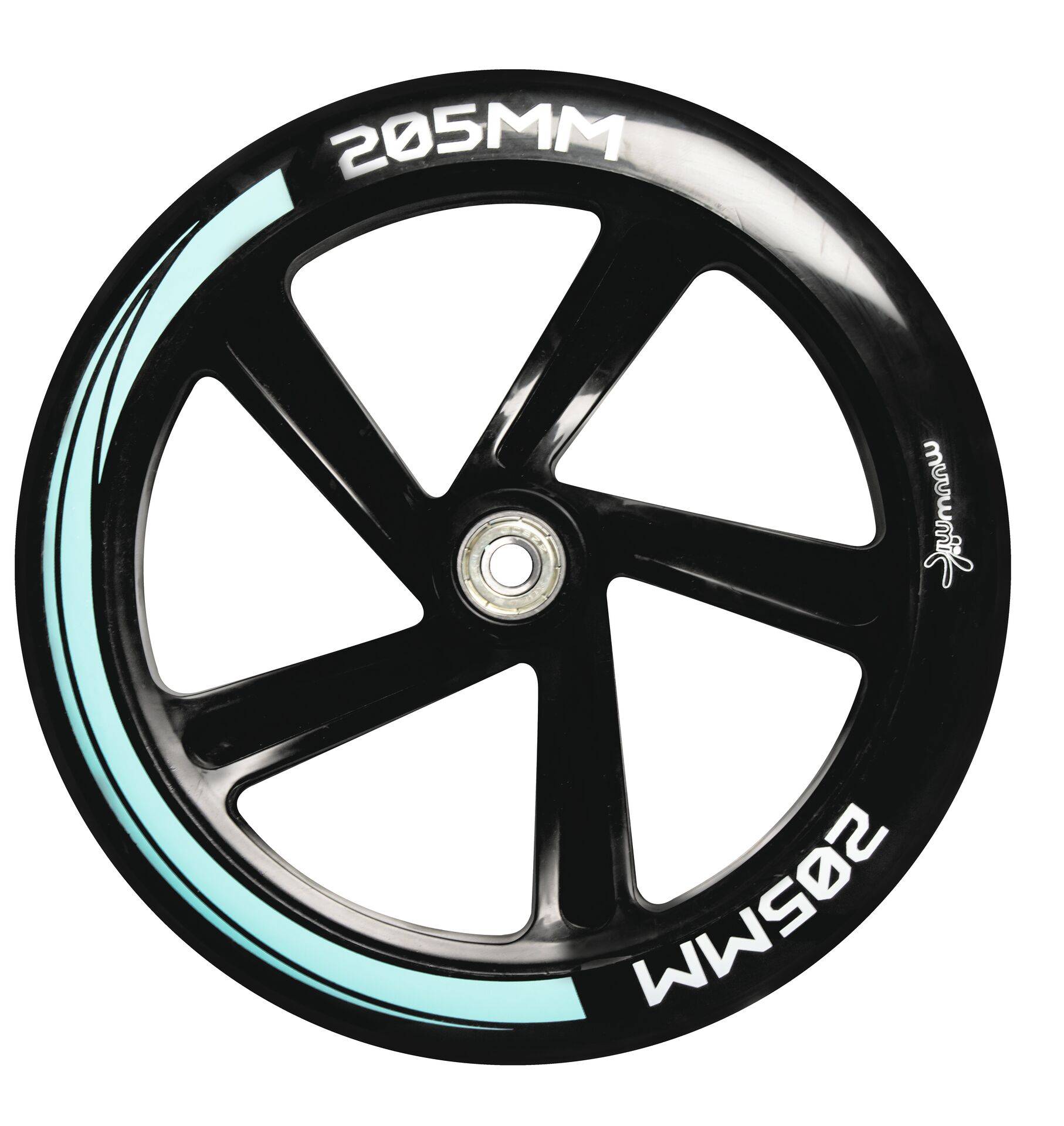 muuwmi Aluminium Scooter 205 mm türkis
