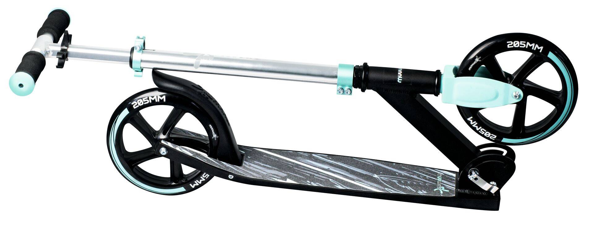 muuwmi Aluminium Scooter 205 mm türkis