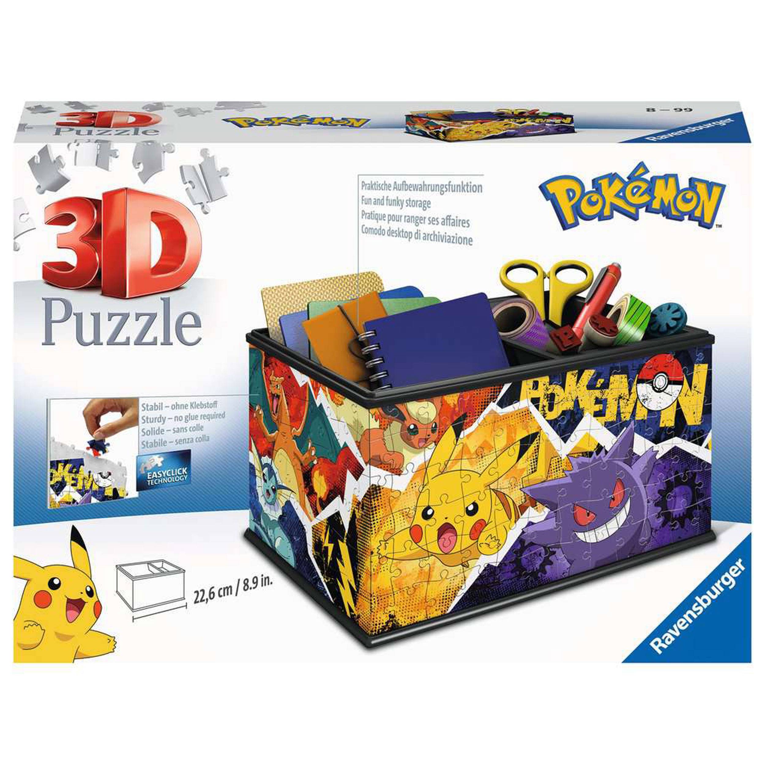 Ravensburger 3D Puzzle Aufbewahrungsbox Pokemon - Ravensburger 3D Puzzle Aufbewa