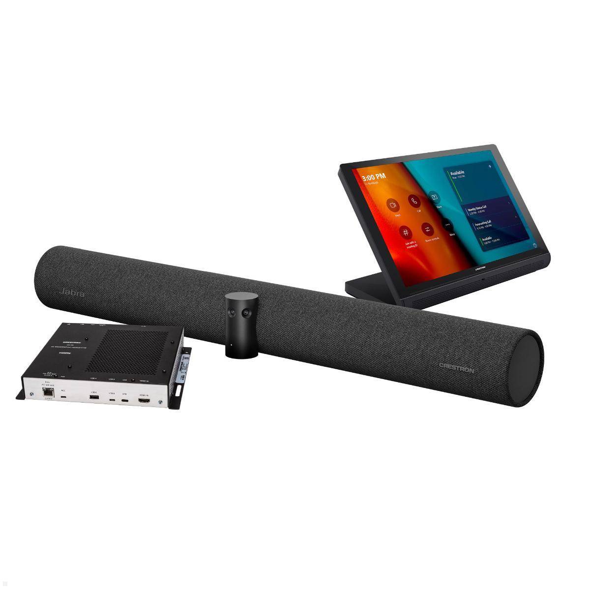Crestron Flex Advanced Konferenzsystem mit Videobar für kleine MS Teams Räume (U...