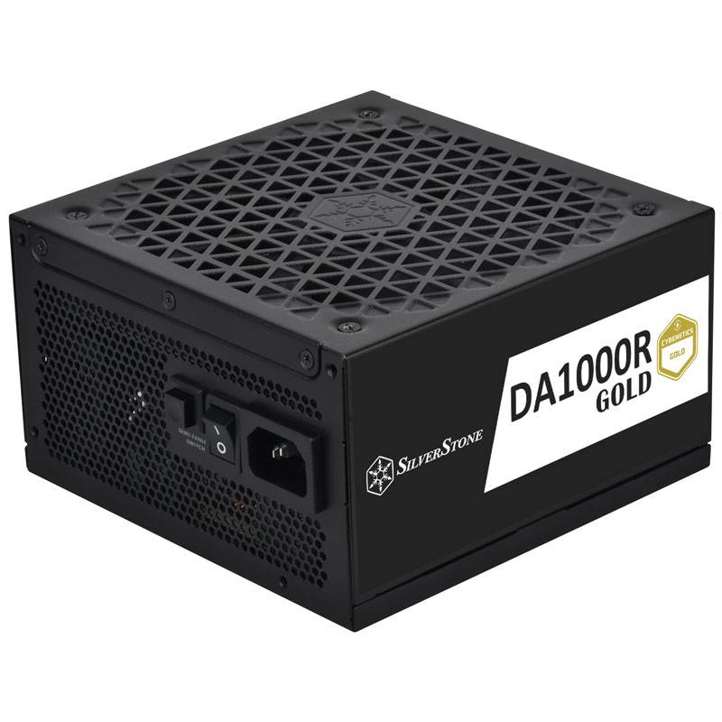 SST-DA1000R-GM 1000W schwarz 7x PCIe Kabelmanagement 1000 Watt