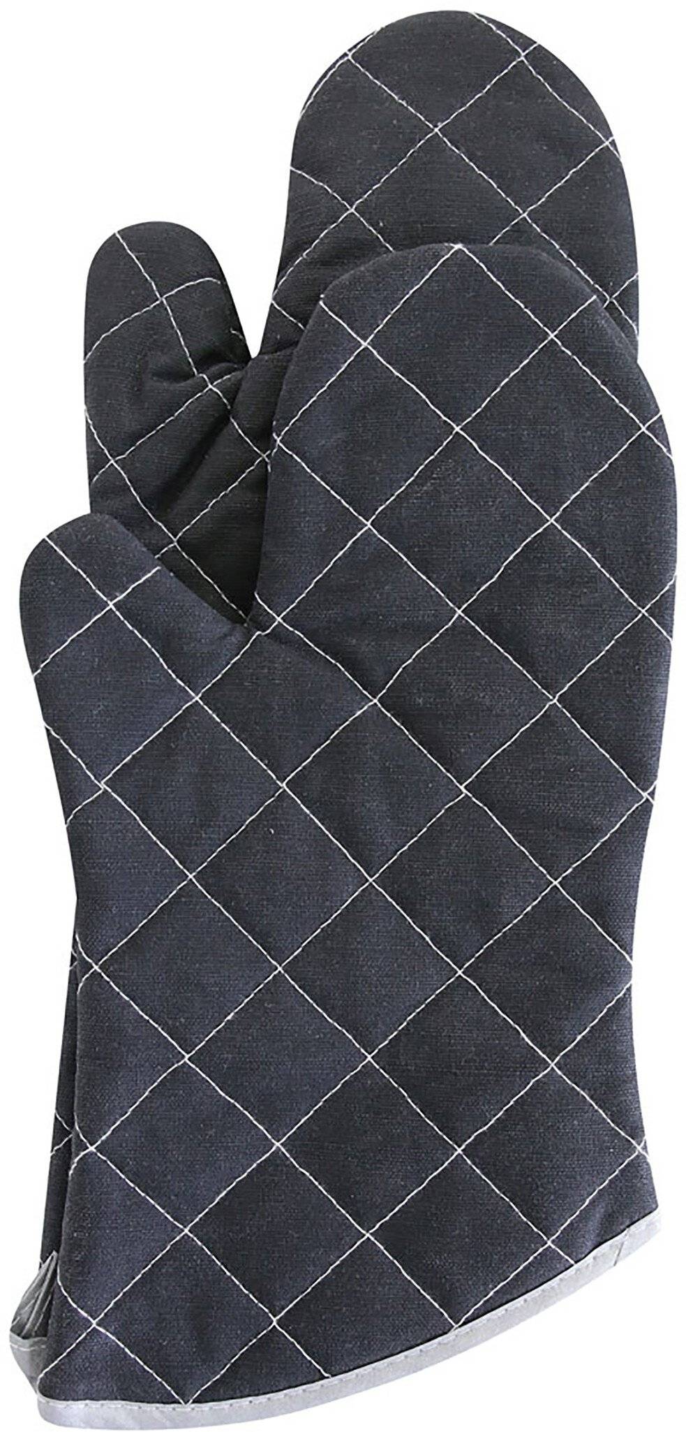 Hitzeschutzhandschuhe Flamestar Puppet, schwarz, 44 cm, Canvas bis 250°C