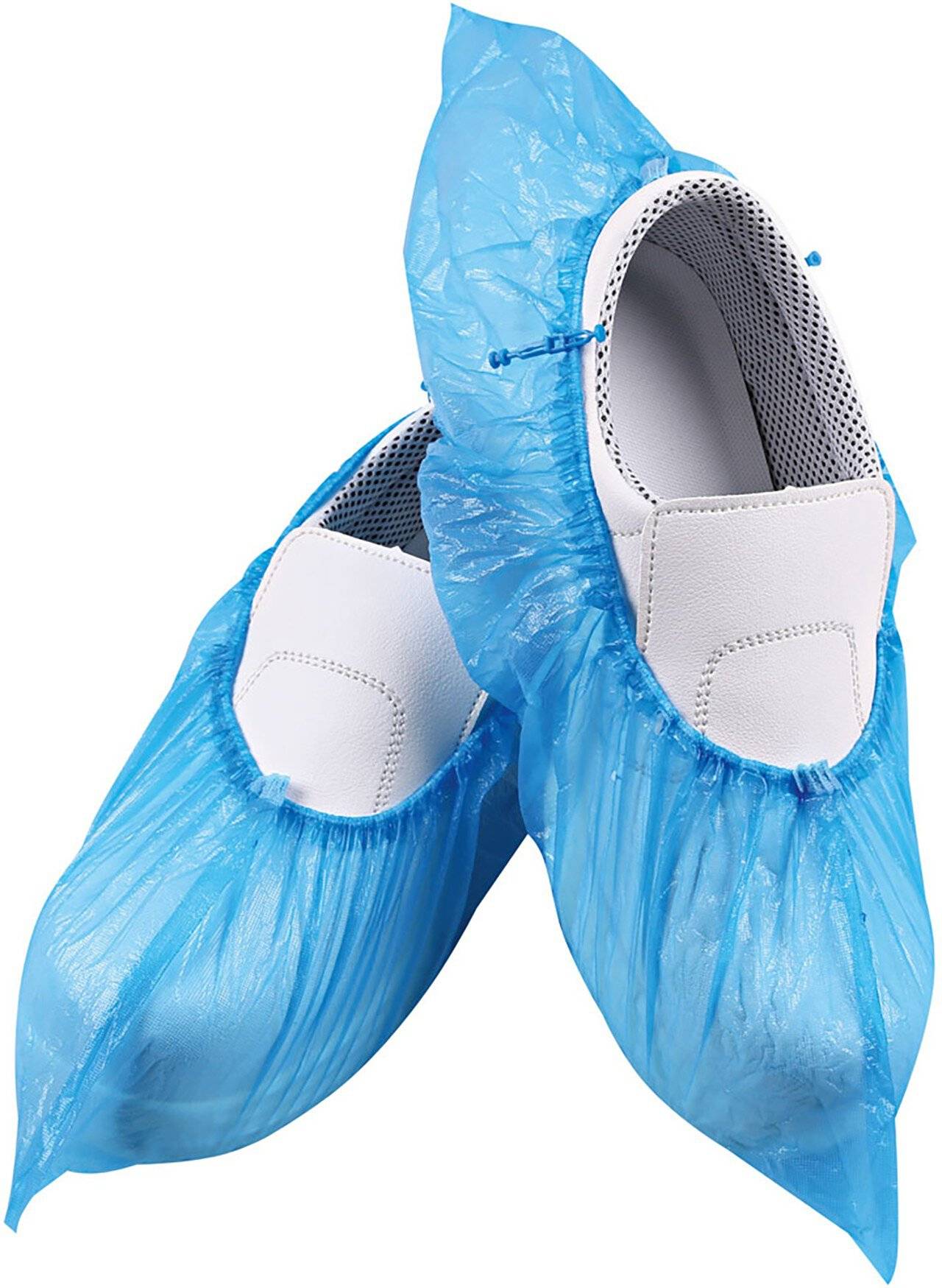 Hygostar Überschuh HDPE, blau, für Ecostep Comfort 2 Bündel x 100 Stück/Packung