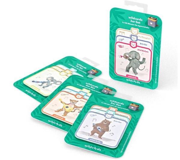 Tiger Media - Wildcard, 3 Stück