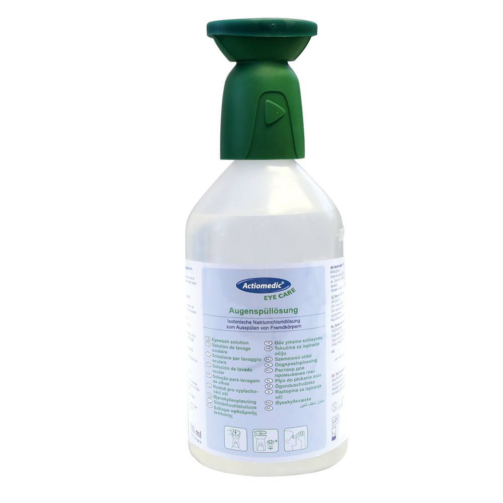 Augenspülflasche, transparent, 0,5l