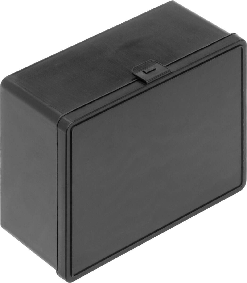 ESD Scharnierdose FTB MC, schwarz, 180 x 140 x 80 mm