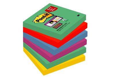 3M Super Sticky Notes Haftnotizen extrastark 6546SA grün 6 Blöcke